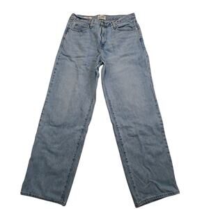 Universal Thread Womens 10/R 90s Baggy Light Wash High Rise Jeans